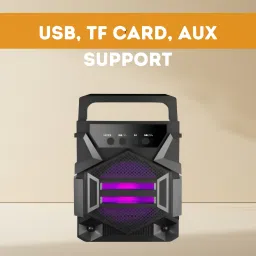 GUGGU 3104(PORTABLE BLUETOOTH DESKTOP SPEAKER) High Quality Sound Upto 6H PlaytimeE163 5 W Bluetooth Laptop/Desktop Speaker-34