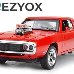 1:32 Scale Fast & Furious Metal Pull Back Car Model with Sound & Light for Kids-image-87