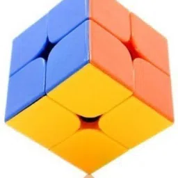 hinik Combo of 2x2 and 4x4 high Speed sticker less Puzzle Cube image 2