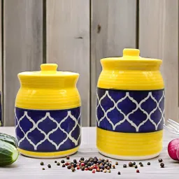 Ceramic Pickle Jar- 500 ml, 1000 ml-12