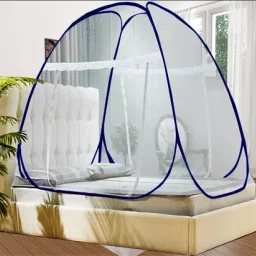 Polyester Infants Washable WHITE machhardani all mosquito net hook mosquito net for door machardani bed ki Mosquito Net-15