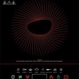 1800 W Induction Cooktop Touch Panel-16