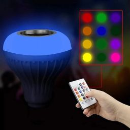 aj hub 220 W Music Round B24 LED Bulb image 2