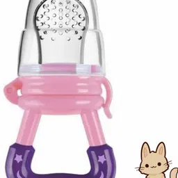 aapni dukan SST Sales Baby Food And Fruit Nibbler & Pacifier Teether BPA Free Nibbler BN80 Feeder-picture-3