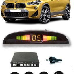 PKNB1337 Black Car Reverse Parking Sensor with LED Display 4 Sensor PKNB1337 Parking Sensor-image-3