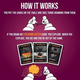 shk digitrade Exploding Kittens Card Game (Without Music) - Party Pack for Up to 10 Players image 5