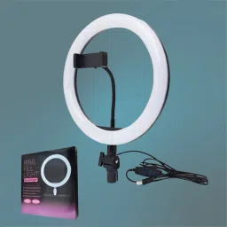 BITWEAVE 10-Inch Ring Light – Long Battery Life & Fast Charging Ring Flash-image-0