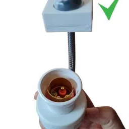 auto-on Light Sensor Fixture (0.3 Watts) (Convert any Bulb to Automatic) 0.1 hrs Bulb Emergency Light image 2