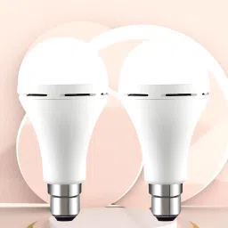 Emergency 12W Inverter LED Bulb with 2000mAh Rechargeable Battery Pack of 2 C96 4 hrs Bulb Emergency Light-12