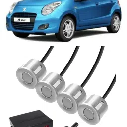 PKNA1576 White Car Reverse Parking Sensor with LED Display 4 Sensor PKNA1576 Parking Sensor-0