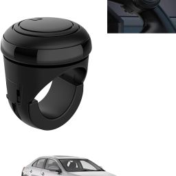 Plastic/Silicon Car Steering Knob-image-76