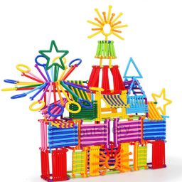 Smart Stick 200 pcs Building Set Creative Interlocking Toy for Kids 3+-image-19