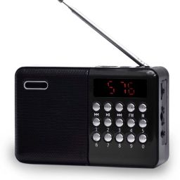 Monrix Fm Look Pocket Blast Speaker with Bluetooth, FM, USB/SD Card, and AUX Radio FM Radio-0