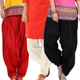 Cotton Blend Solid Patiala-image-18