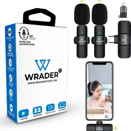 Professional Wireless Mic with Noise Reduction for Android Mobile Type C Microphone-9