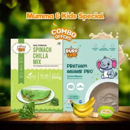 Spinach Dosa Mix With Pratham Aahaar Fullfilled With Multigrains and Nuts Cereal-1