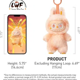 airavat toys LABUBU TOY Character Plush Toy image 2