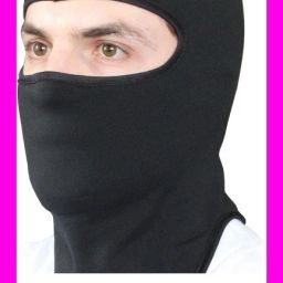Black Bike Face Mask for Men & Women-image-87