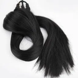 FANCY WOMEN BLACK CHOTI 80,GM EXTENSION ||PACK OF 1 HAIR EXTENSION Hair Extension-image-124
