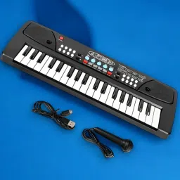 37-Key Musical Piano Keyboard with Microphone 430A1 Song Record Feaure_P63-image-53