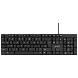 Croma Wired Keyboard with Multimedia Shortcuts (Robust and Compact, Black)-26