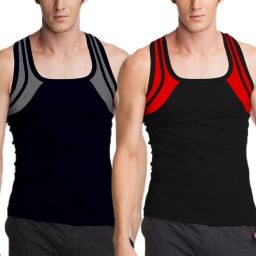 Pack of 2 Men Vest-image-100