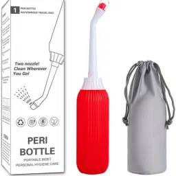 Portable bidet, Jet Spray for Toilet | Retractable, 2 angled Nozzles NI224 Manual Bidets-image-34