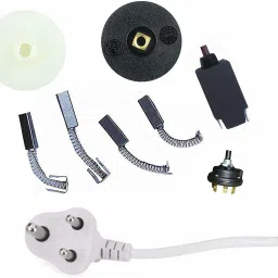 Mixer Jar Coupler, Motor Coupler, Overload Switch, Rotary Switch, Carbon Brush, Ac Power Cord 3 Pin Core Wire - It Can Be Used in Almost All Mixer Grinders Mixer Grinder Coupler-picture-16