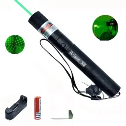 XTRDT 5mw High Power Device Green Laser Sight USB Charge Pointer Light Laser Pen-14