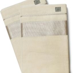 Chithra Fabrics 4.00m Kerala Traditional Mundu | 2'Inch Silver Kasavu Border | Pack Of 2 Solid Men Dhoti-image-3
