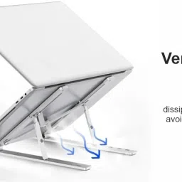 WHISTLE9 New Arrival 7 Angles Adjustable Aluminum Portable Laptop Stand Laptop Stand-11