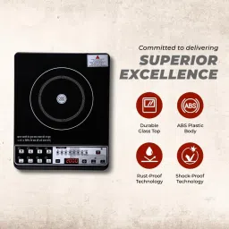 fanqew 2000 W Induction Cooktop Push Button image 2