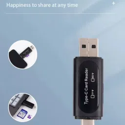 Good One USB-A 3.0 & Type C High-Speed Multi-Card Reader Supports All Standard Card Reader image 3