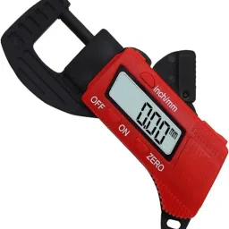 DIGITAL THICKNESS GAUGE 0-12MM RANGE 0-12mm Lightweight Portable Digital Display Thickness Gauge Caliper Meter Digital Caliper-6