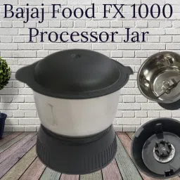 FX-1000 DLX 1000W Food Processor CHATNI JAR ! MORPHY RICHARDS ! INALSA INOX-1000 Mixer Juicer Jar-image-18