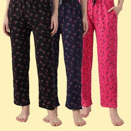 fit n fame Pack of 3 Women Pyjama-picture-49