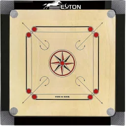 CARROM BOARD M SIZE 26 INCH 1.5*1.5 66.04 cm Carrom Board-picture-40