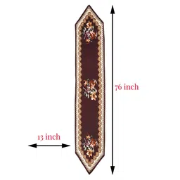 Dakshya Industries Brown Paper Print Runners-Large image 3