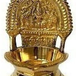 Metal Brass Laxmi Diya For Puja Brass Table Diya-image-23