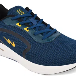 Campus Men Navy Blue Mesh Running Shoes image 4