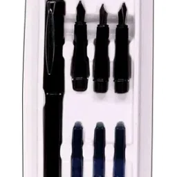 krytone 1 Pcs Professional Calligraphy Pen Set 4 Nib With Extra Refill Pen Set Calligraphy image 2