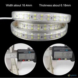SPARK WORLD 600 Yellow Neon Rope LED String Lights image 4