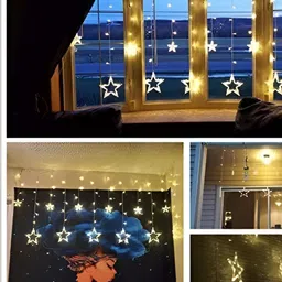 SPARK WORLD Yellow Star Shape String Lights image 5
