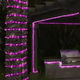 SPARK WORLD Pink Rice Shape String Lights image 2