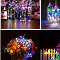 ENORMITY Green & Blue 3 Pieces Rice Shape String Lights image 5