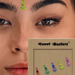 Comet Busters 3-Pcs Traditional Designer Bindi - BIN032 image 4