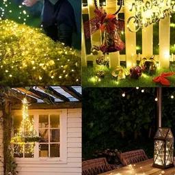 SPARK WORLD Yellow 6 Pieces Cork LED String Light image 4