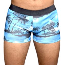 Fashion Printed Men Swim Bottom Multicolor Swimsuit-image-59