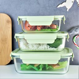 Glass Fridge Container - 1000 ml, 750 ml, 500 ml-14