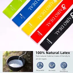 ajro deal Exercise Loop |Thera Bands for Men & Women. Resistance Band image 4